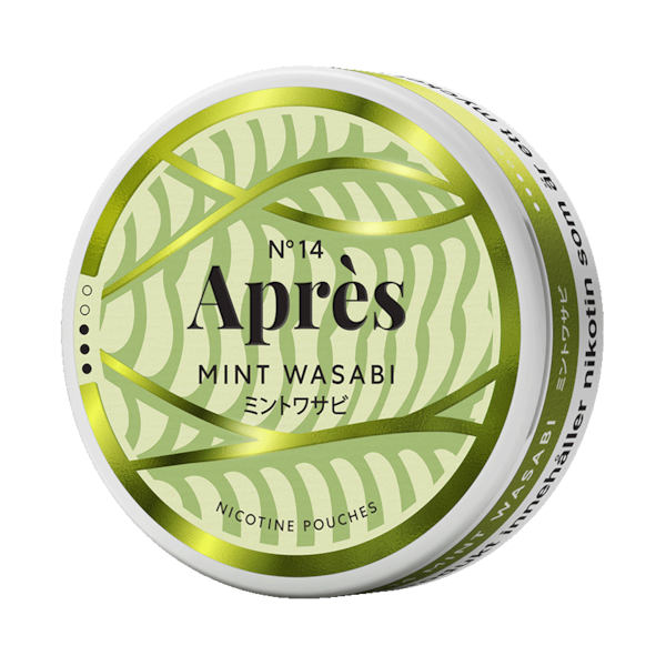 Après No.17 Mint Wasabi 5.5mg (£3.29/ct) - Slim - Normal - Tobacco Free