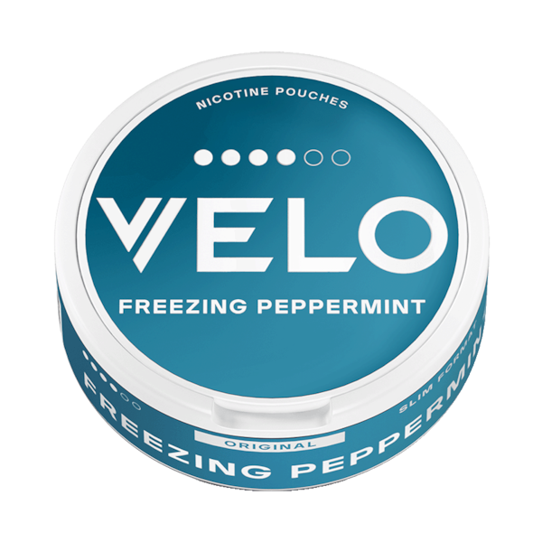 Velo Freezing Peppermint 10.9mg (£2.99/ct) - Slim - Extra Strong - Tobacco Free