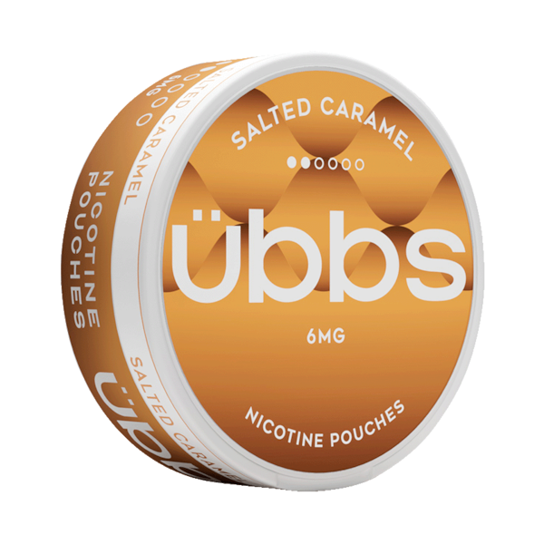 Übbs Salted Caramel 6mg (£0.99/ct) - Slim - Normal - Tobacco Free